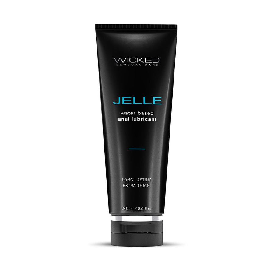 Wicked Jelle Water-Based Anal Lubricant 8 oz. - Headshop.com