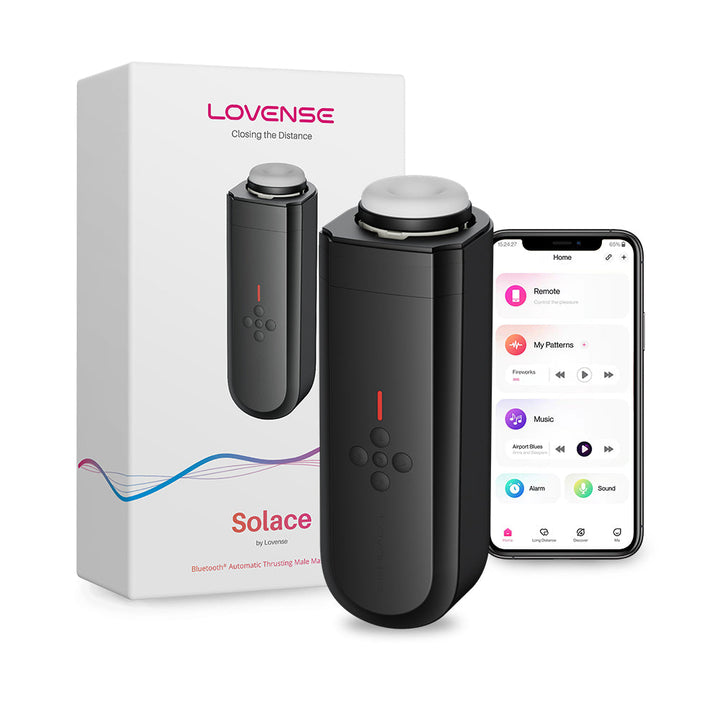 Lovense Solace Thrusting Masturbator - Headshop.com
