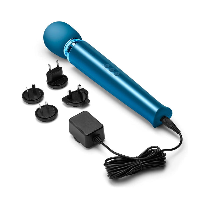 Le Wand Rechargeable Vibrating Massager Pacific Blue - Headshop.com