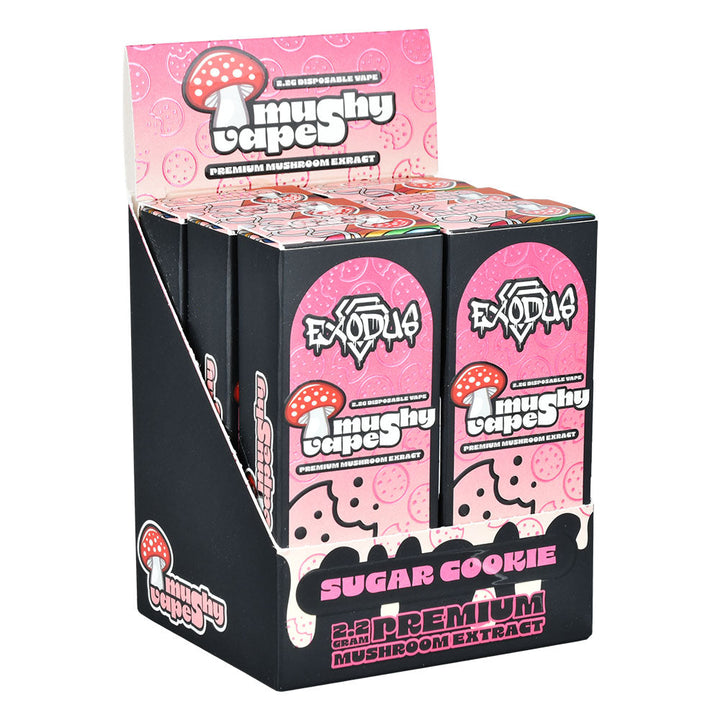 Exodus Mushroom Extract Disposable Vape | 2.2g | 6pc Display - Headshop.com