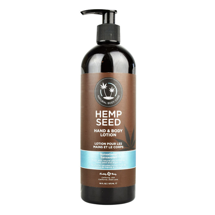 16oz Earthly Body Hemp Seed Hand & Body Lotion - Headshop.com