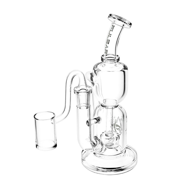 Pulsar Emergence Hourglass Recycler Rig - 7.5" / 14mm F / Clear - Headshop.com