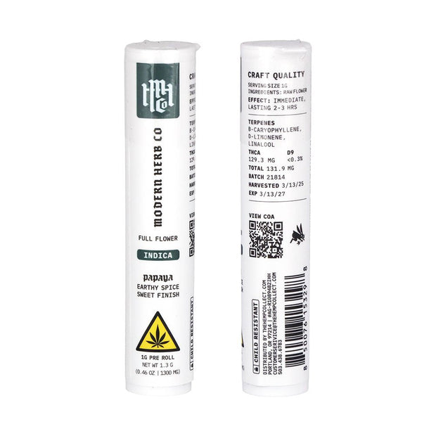 Modern Herb Co THCA Pre-Roll | 1g | 24ct Display