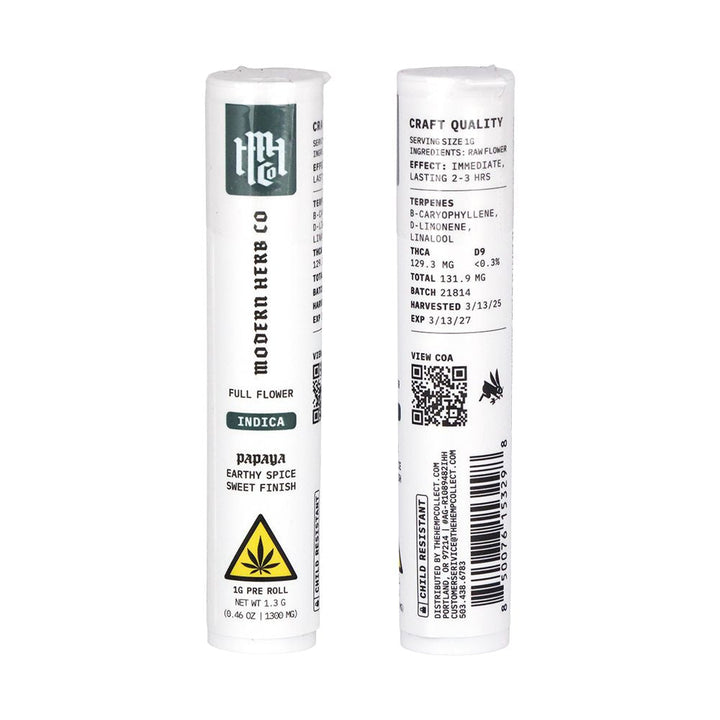 Modern Herb Co THCA Pre-Roll | 1g | 24ct Display