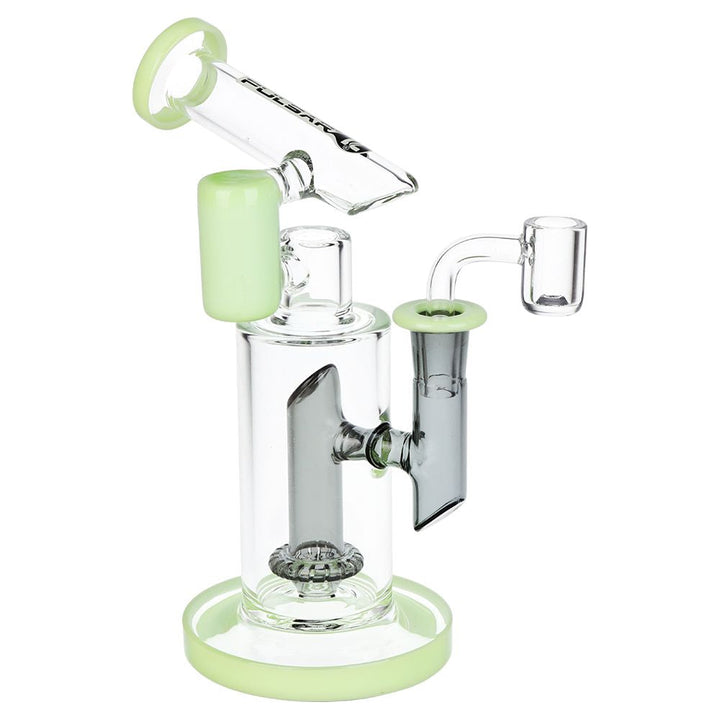 Pulsar Bicolor Fractured Tower Glass Dab Rig | 8" | 14mm F - Headshop.com