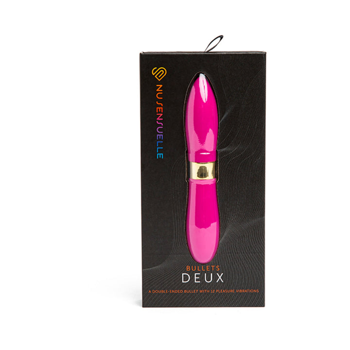 Nu Sensuelle Double-Ended Deux Bullet Magenta - Headshop.com