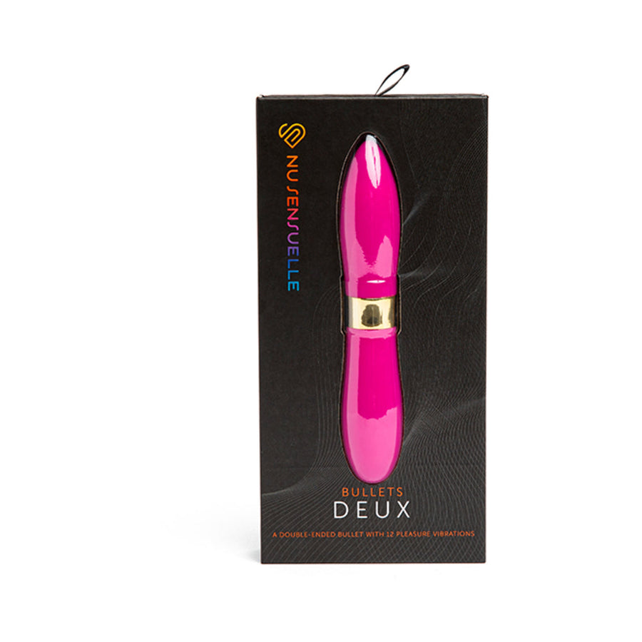 Nu Sensuelle Double-Ended Deux Bullet Magenta - Headshop.com