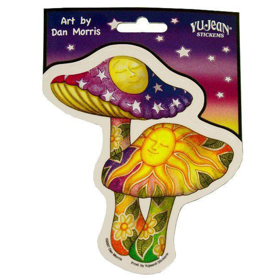 5" Dan Morris Mushrooms Sticker - Headshop.com