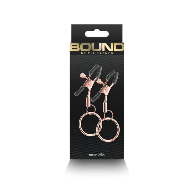 Bound Nipple Clamps C2 Rose Gold - Headshop.com
