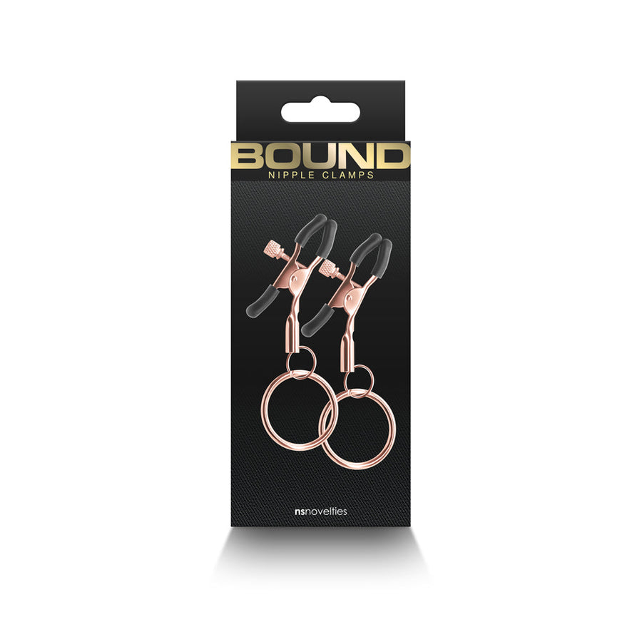 Bound Nipple Clamps C2 Rose Gold - Headshop.com