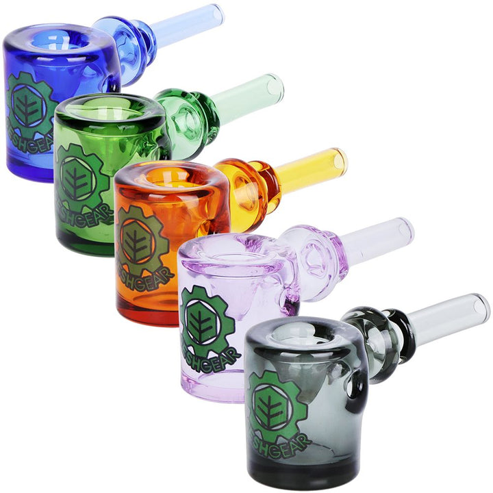 5CT BUNDLE - SeshGear Hammer Jr. Mini Glass Hand Pipe - 2.25" / Assorted Colors