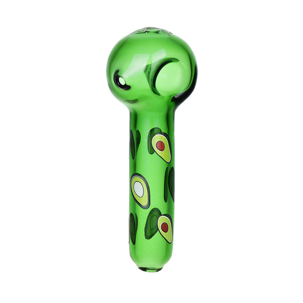 Pulsar Fruit Series Avocado Gold Herb Pipe Glow Duo - 10" / 14mm F - Headshop.com