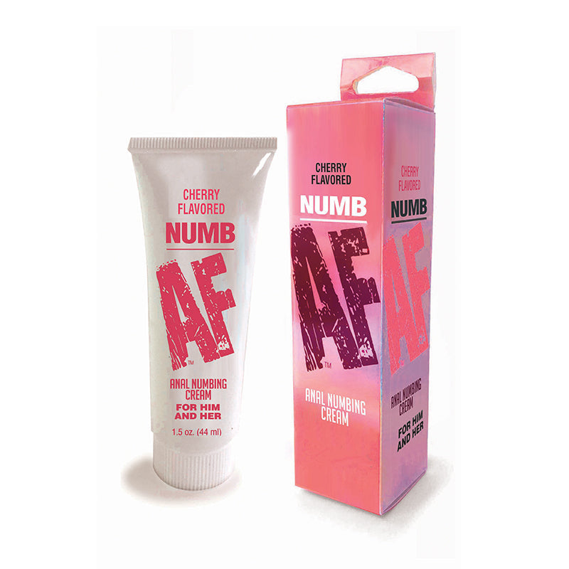 Numb AF Cherry Flavored Anal Numbing Cream 1.5 oz. - Headshop.com