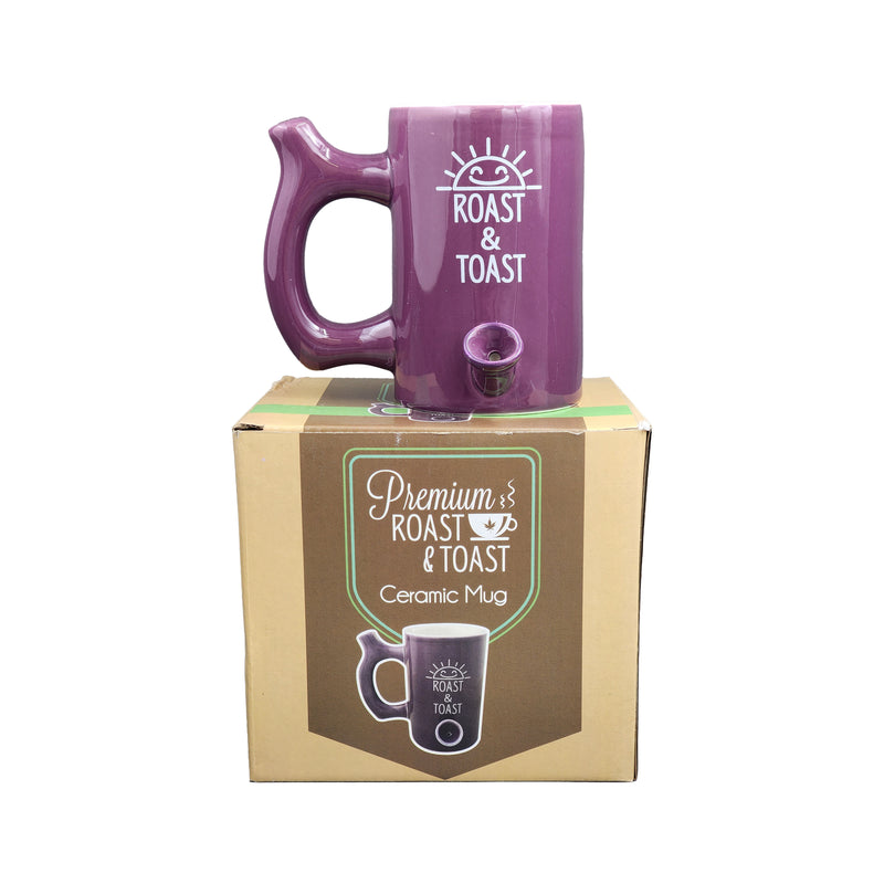 Plum Color Glossy Premium Roast & Toast Mug - Headshop.com