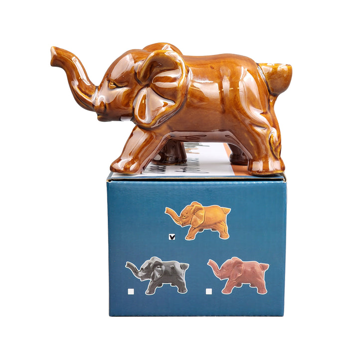 Elephant novelty pipe - Sienna Color - Headshop.com
