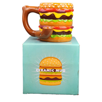 Cheeseburger pipe mug from gifts by Fashioncraft® - Headshop.com
