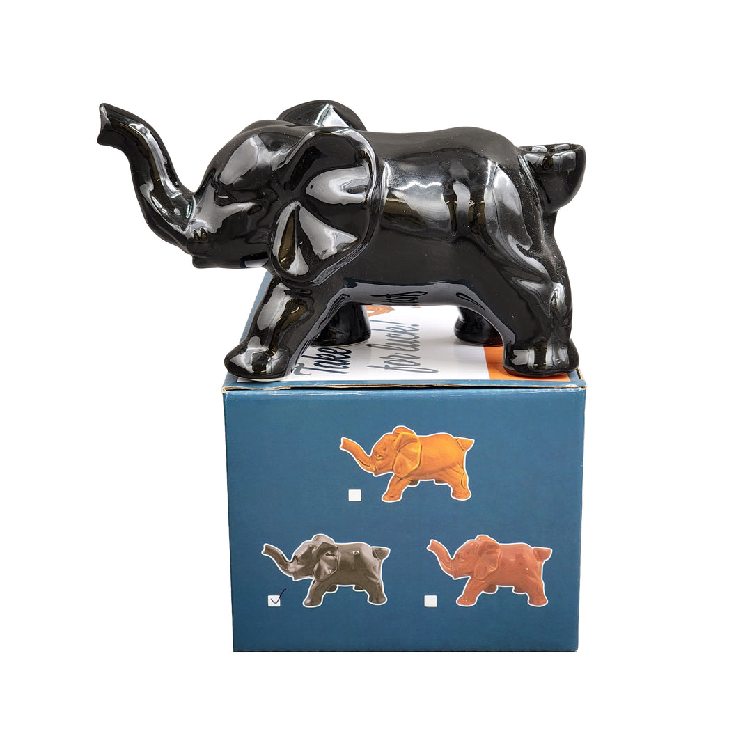 Elephant Novelty Pipe - Black Color - Headshop.com