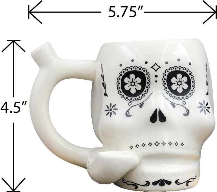 Skull roast & toast small mug - Headshop.com