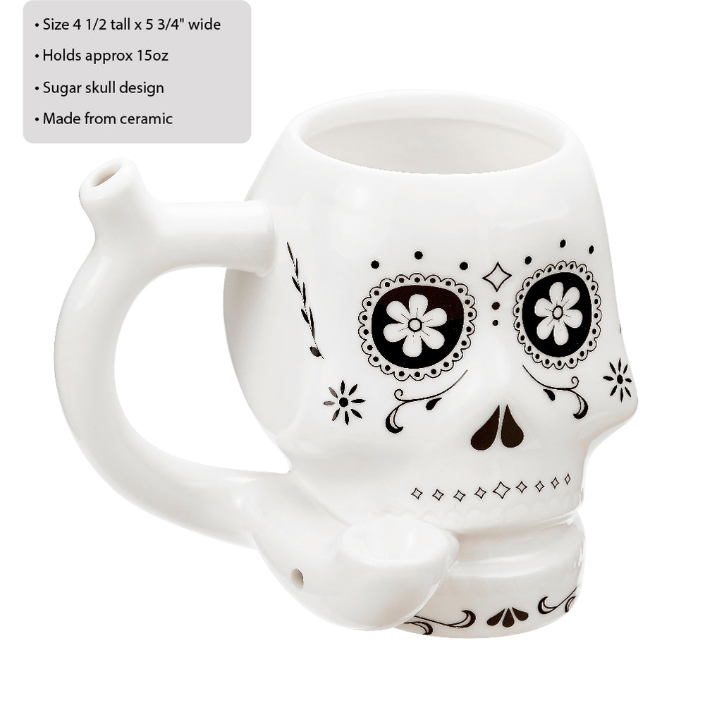 Skull roast & toast small mug - Headshop.com