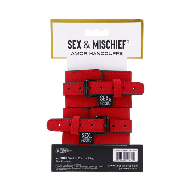 Sportsheets Sex & Mischief Amor Handcuffs - Headshop.com