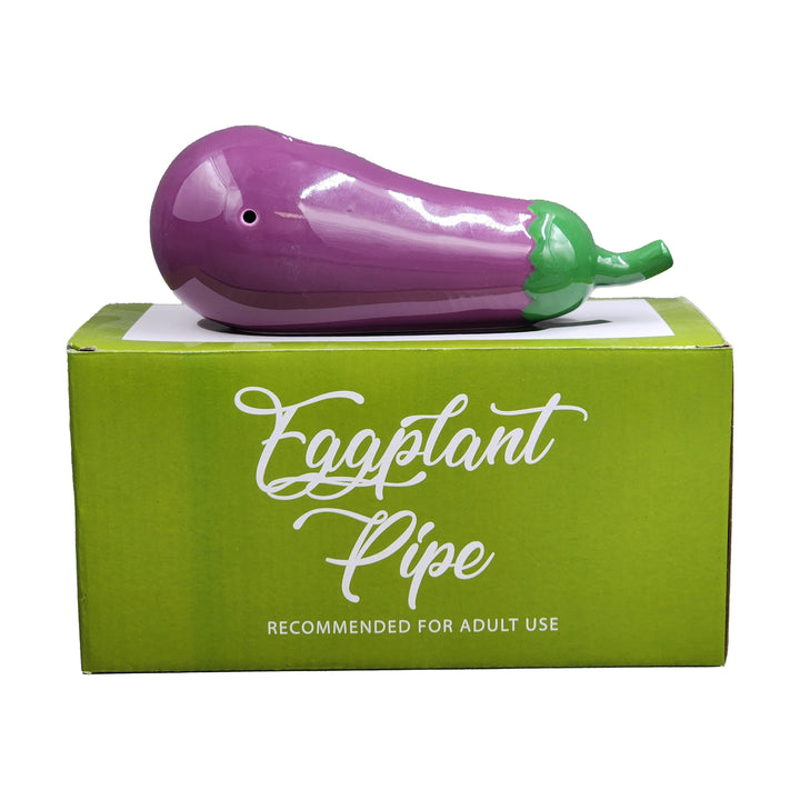 EGGPLANT SHAPED PIPE - Headshop.com