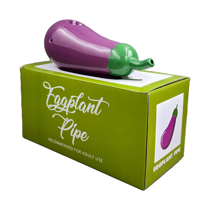 EGGPLANT SHAPED PIPE - Headshop.com