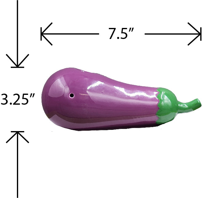 EGGPLANT SHAPED PIPE - Headshop.com