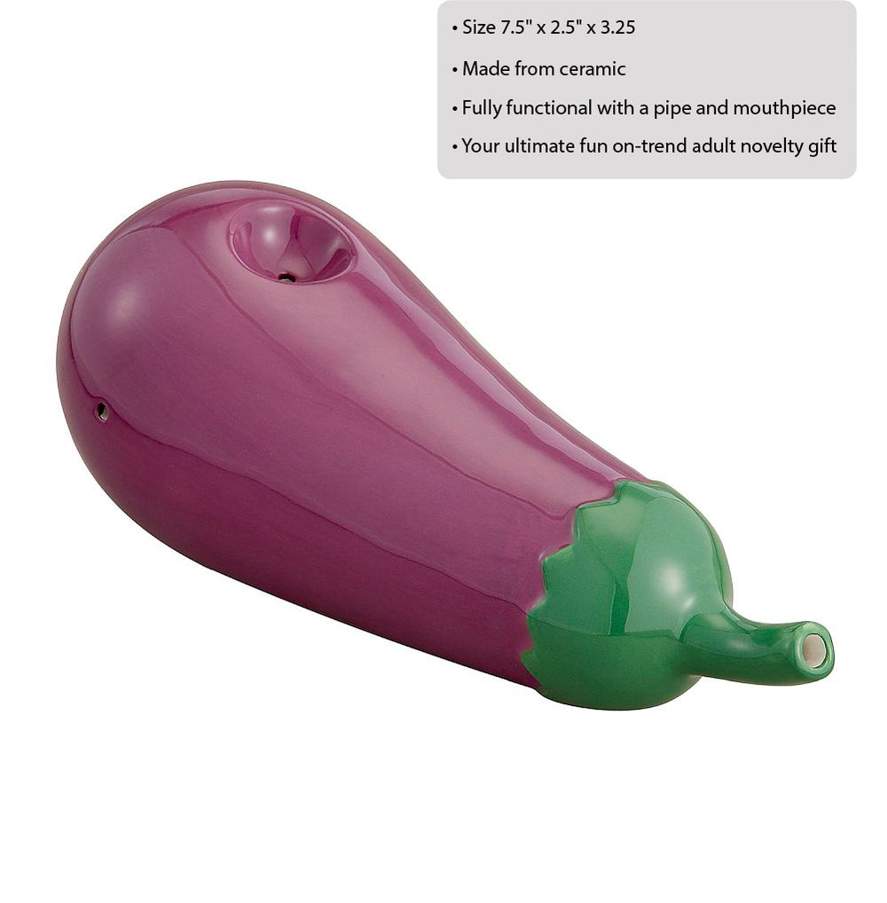 EGGPLANT SHAPED PIPE - Headshop.com