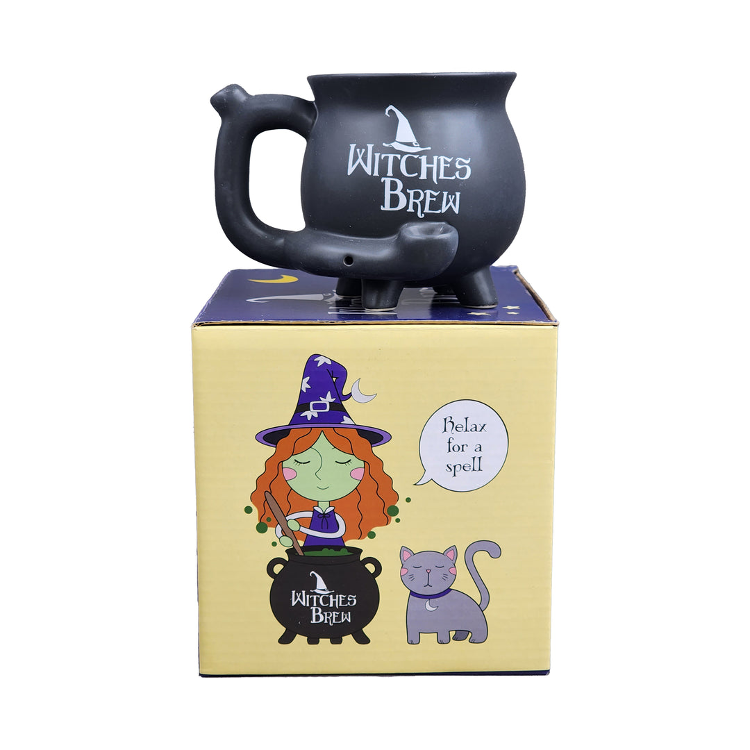 witches brew cauldron mug - Headshop.com