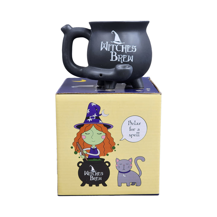 witches brew cauldron mug - Headshop.com