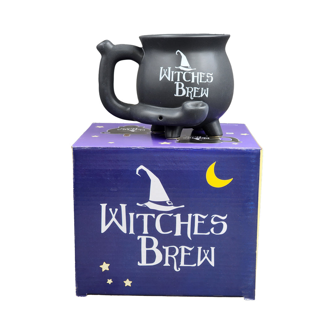 witches brew cauldron mug - Headshop.com