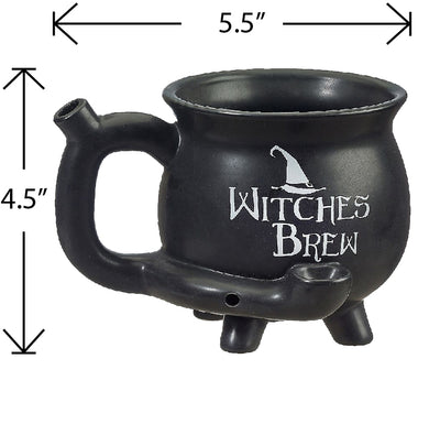 witches brew cauldron mug - Headshop.com