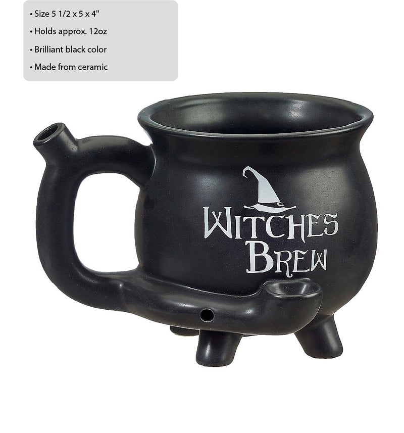 witches brew cauldron mug - Headshop.com