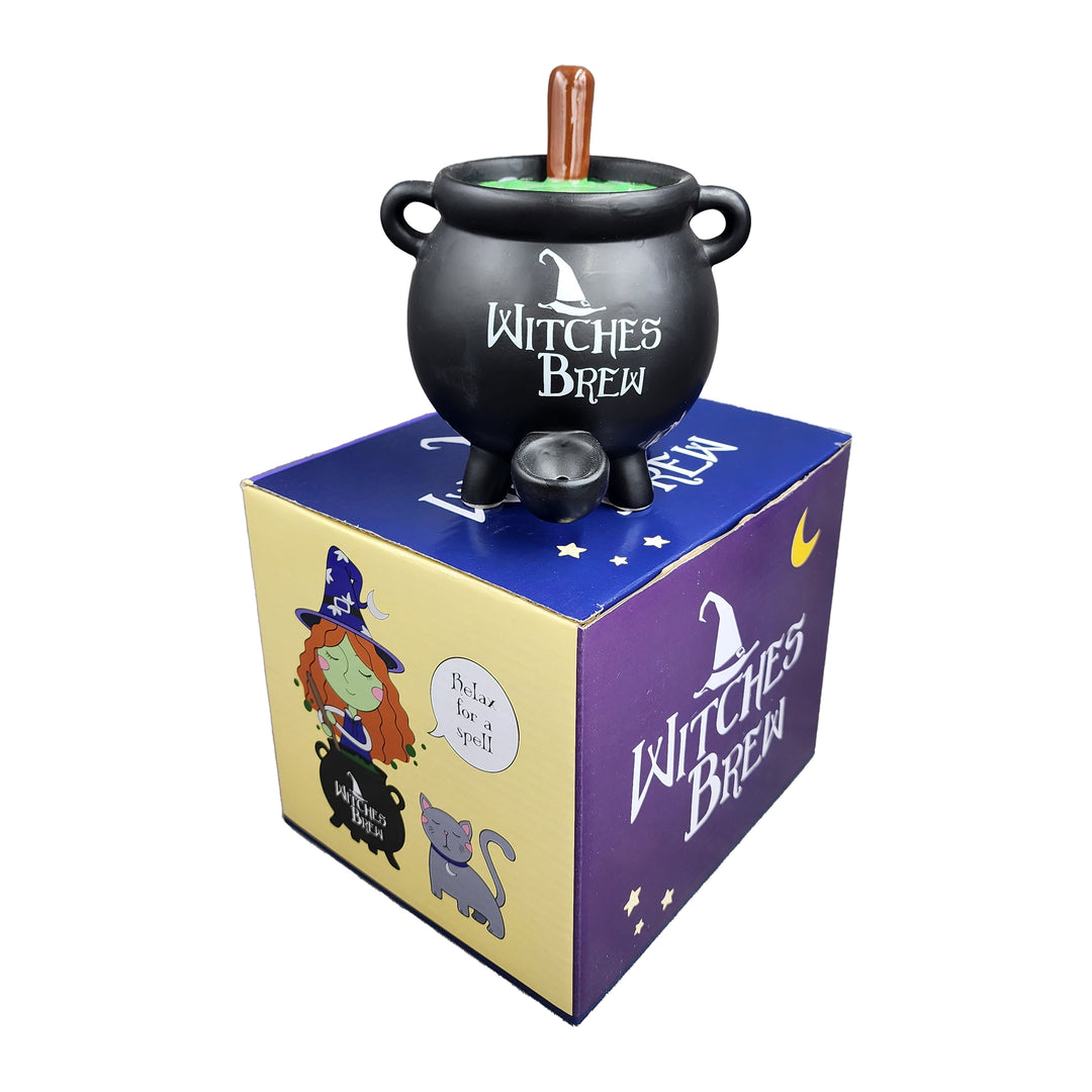 witches brew cauldron pipe - Headshop.com