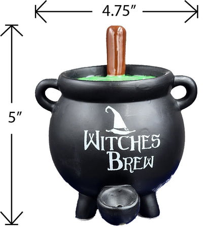 witches brew cauldron pipe - Headshop.com