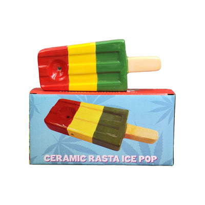 Rasta Ice Pop Pipe - Headshop.com