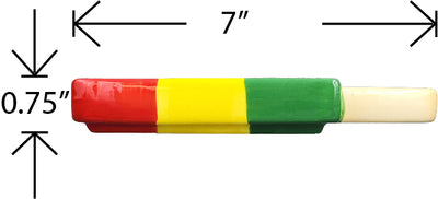 Rasta Ice Pop Pipe - Headshop.com