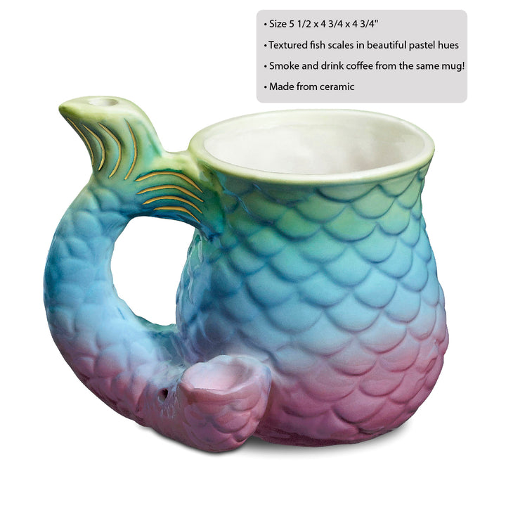Mermaid Tail Mug - Roast & Toast - Headshop.com