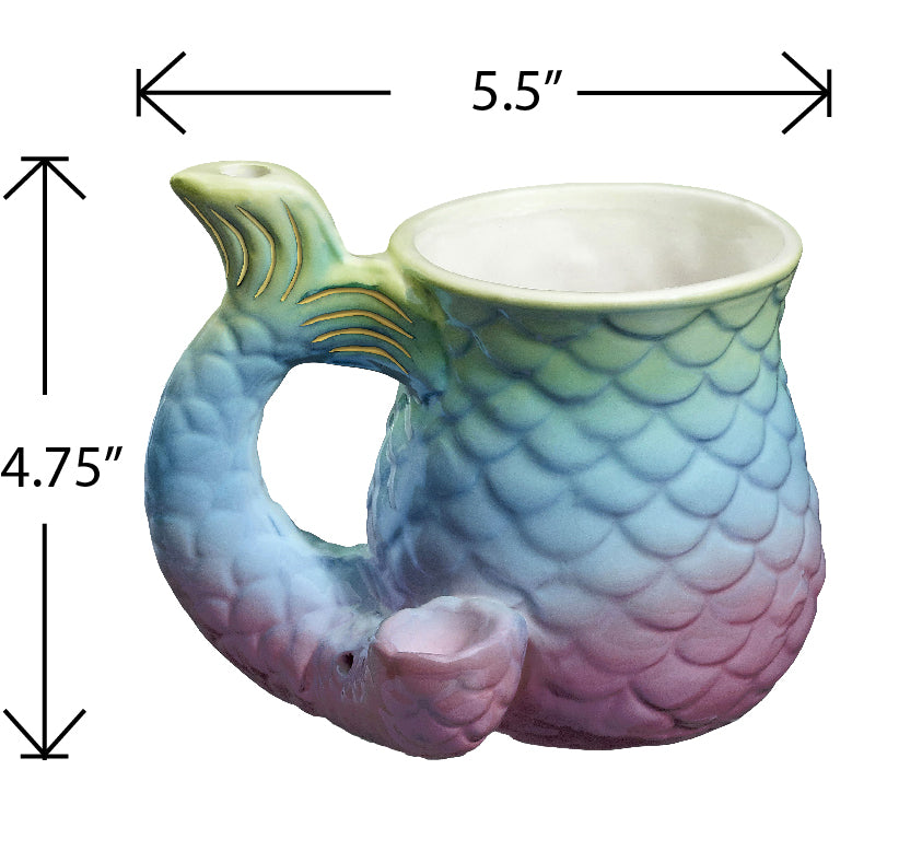 Mermaid Tail Mug - Roast & Toast - Headshop.com