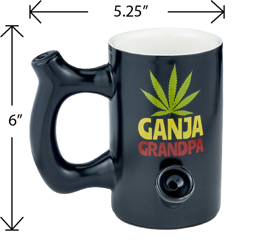 Ganja Grandpa Roast & Toast Mug - Headshop.com