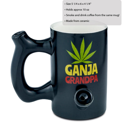 Ganja Grandpa Roast & Toast Mug - Headshop.com