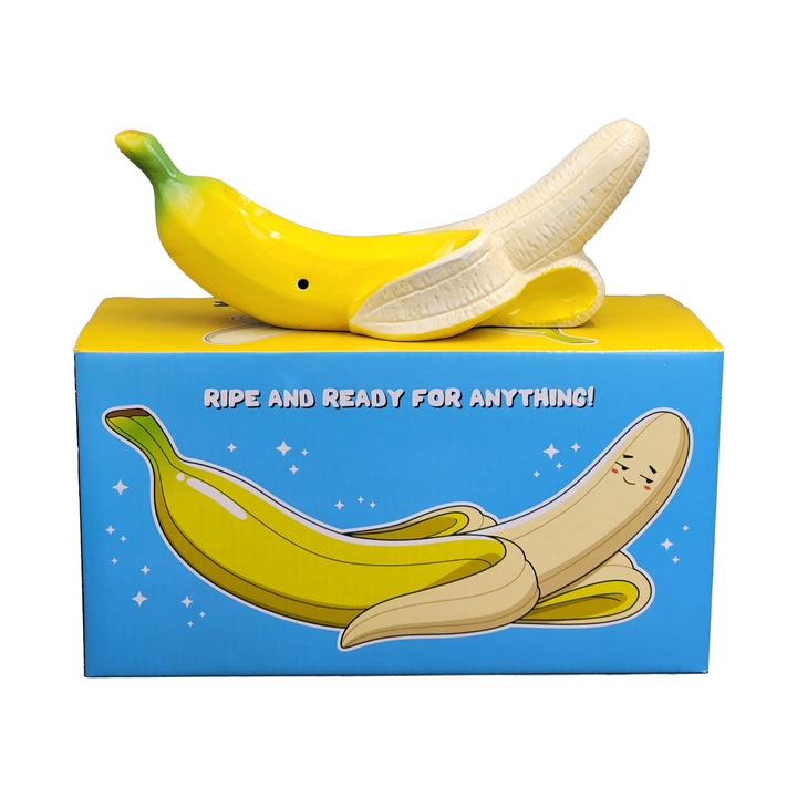 Banana Pipe - Curvy Tropical Fruit Pipe - Headshop.com