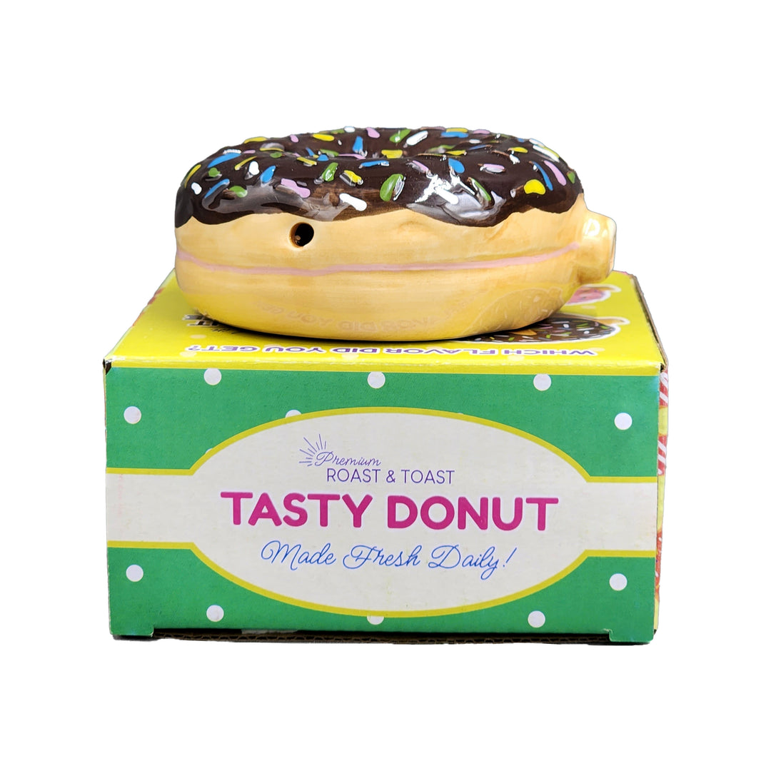 Chocolate Donut Pipe - Headshop.com
