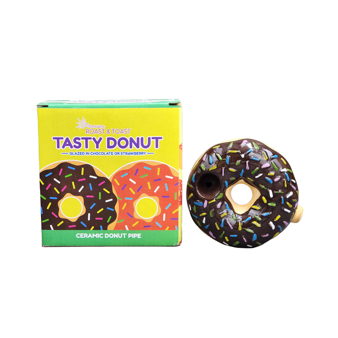 Chocolate Donut Pipe - Headshop.com