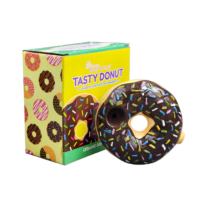 Chocolate Donut Pipe - Headshop.com