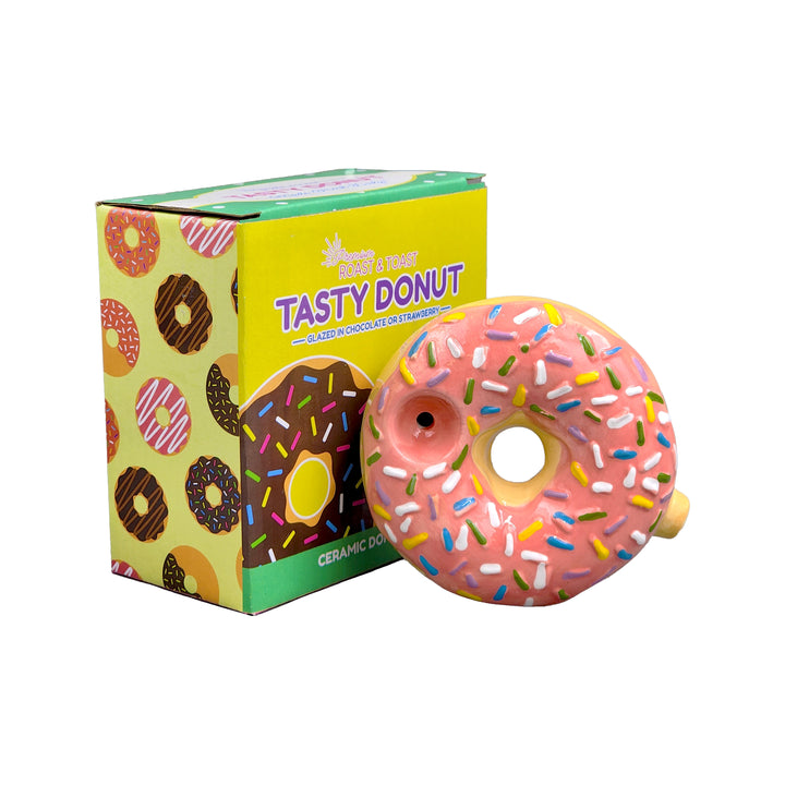 Strawberry Donut Pipe - Headshop.com