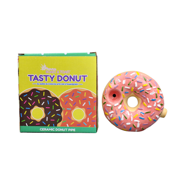 Strawberry Donut Pipe - Headshop.com