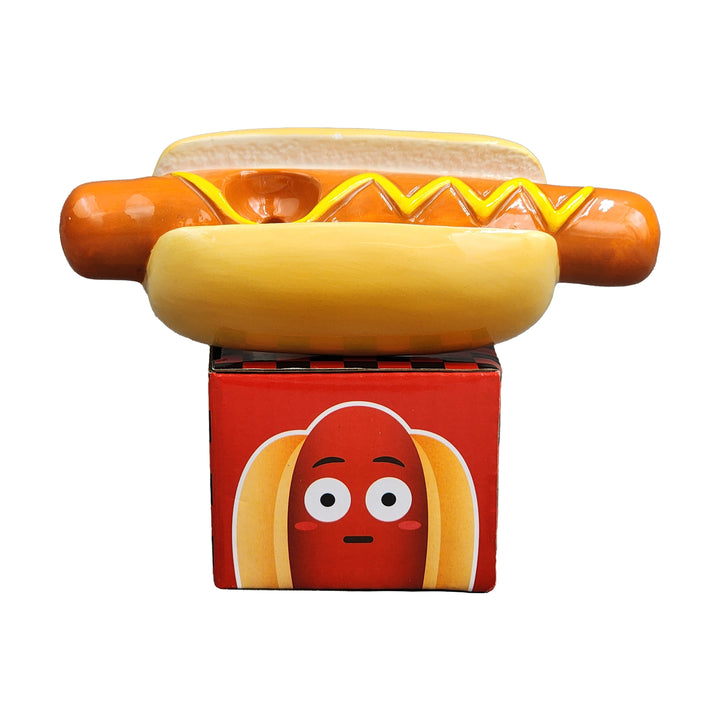 Mini Hot Dog Pipe - Headshop.com