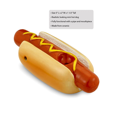 Mini Hot Dog Pipe - Headshop.com