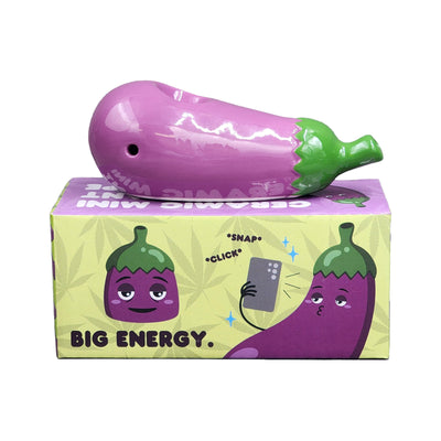 Mini Eggplant Pipe - Headshop.com